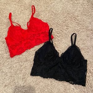 Aerie Bralette Bundle size small